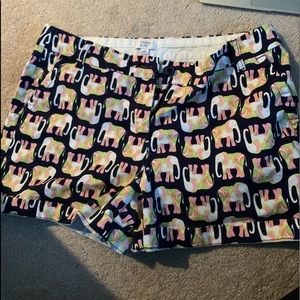 Crown & Ivy Signature Elephant Shorts